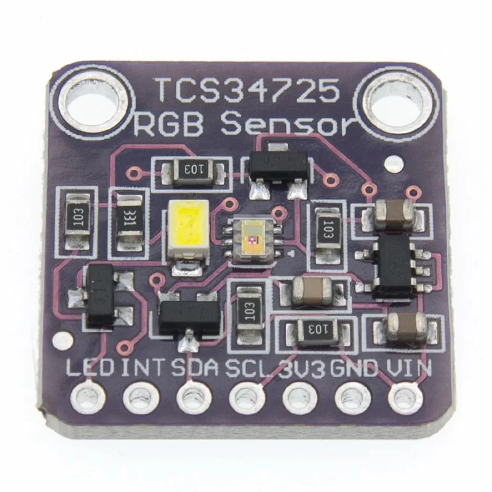 DollaTek Módulo de reconocimiento de Sensor de Color TCS34725 RGB para Arduino