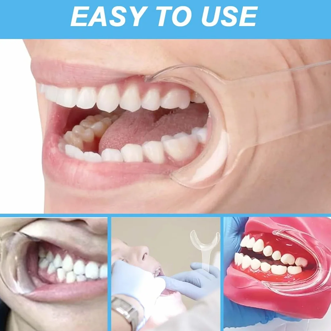 Retractor Dental Boca Mejilla Labio 8 Piezas Abridor Intraoral Doble Cabeza