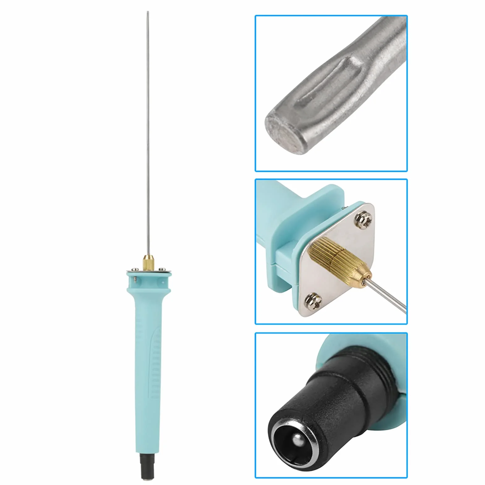 Máquina de Corte de Poliestireno Eléctrico Bolígrafo Cortador de Alambre Caliente 15 cm 9V 6A