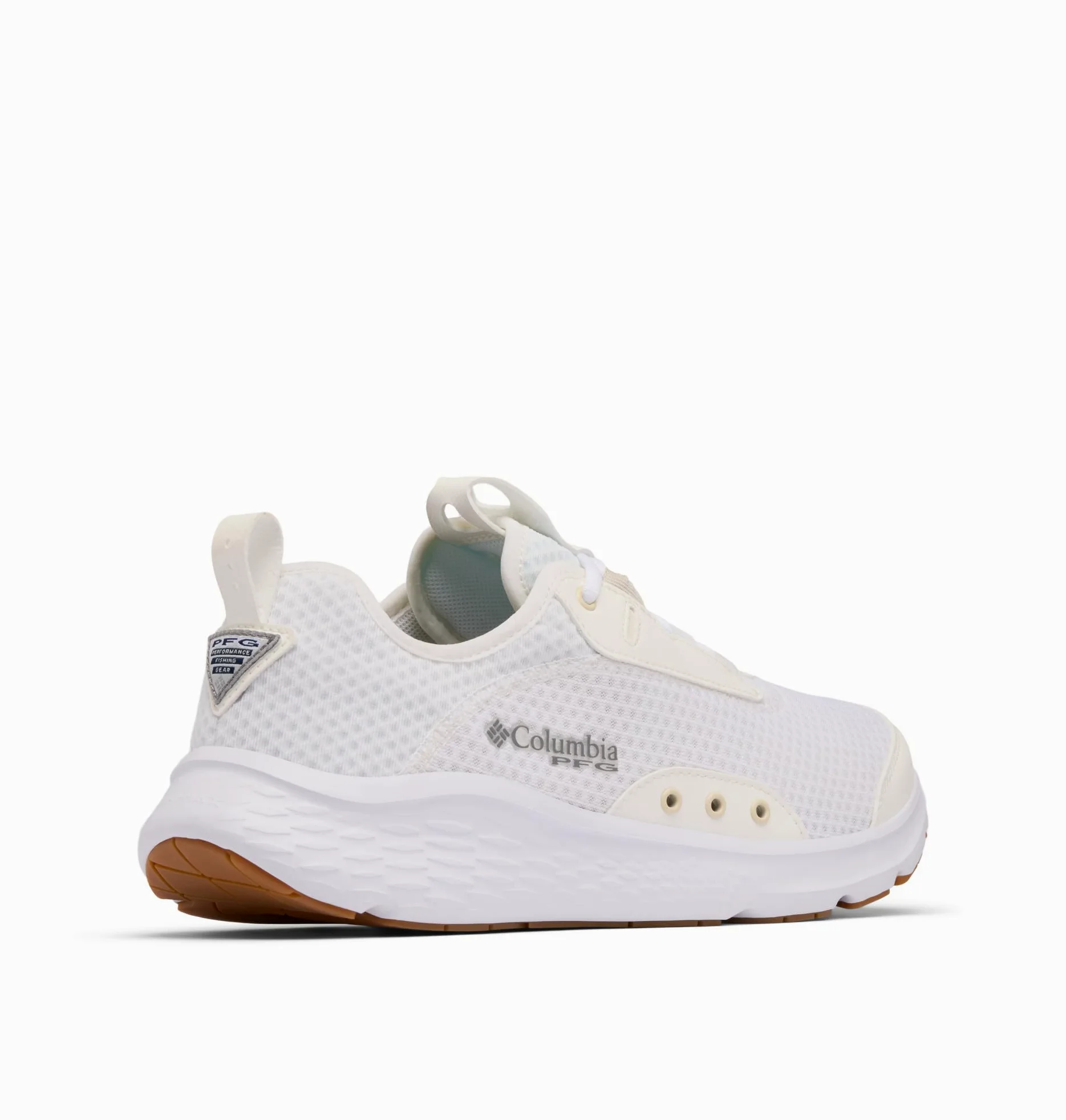 Columbia Castback PFG - Zapatillas de agua para hombre, blanco (White/Stone), 10.5 Wide