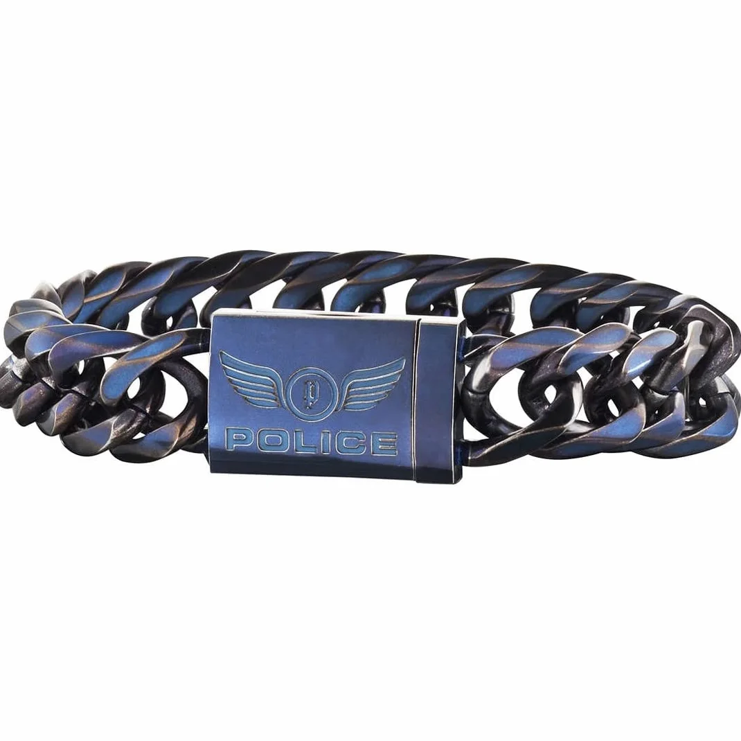 Police Pulsera para Hombre Acero Inoxidable