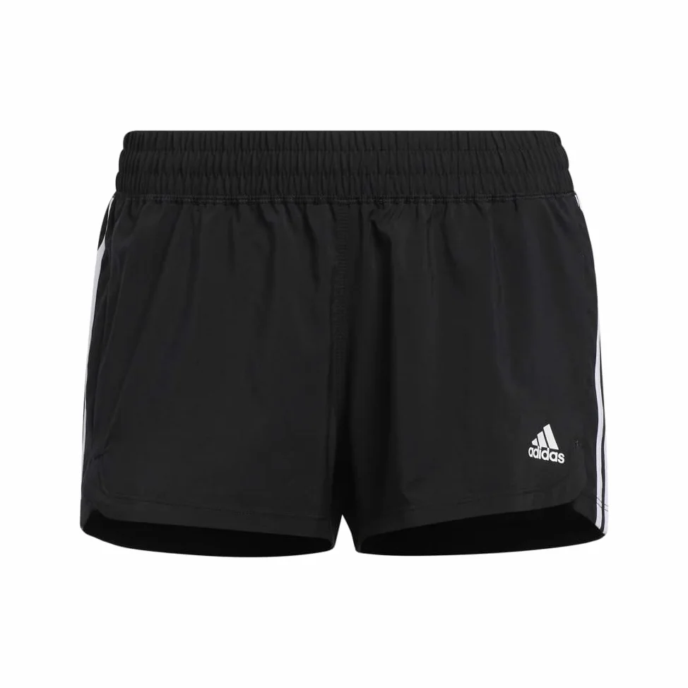 adidas Pacer Training 3-Stripes Woven High Rise Shorts - Pantalones Cortos Mujer