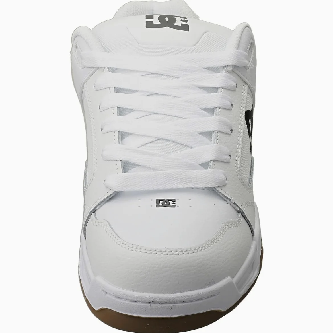 DC Shoes Coiler - Zapatillas de skate para hombre, color blanco/negro/chicle