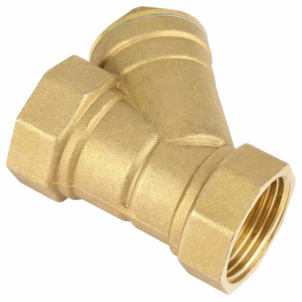 Filtro de Rosca Hembra de 1 Pulgada Latón en Forma de Y BSPP