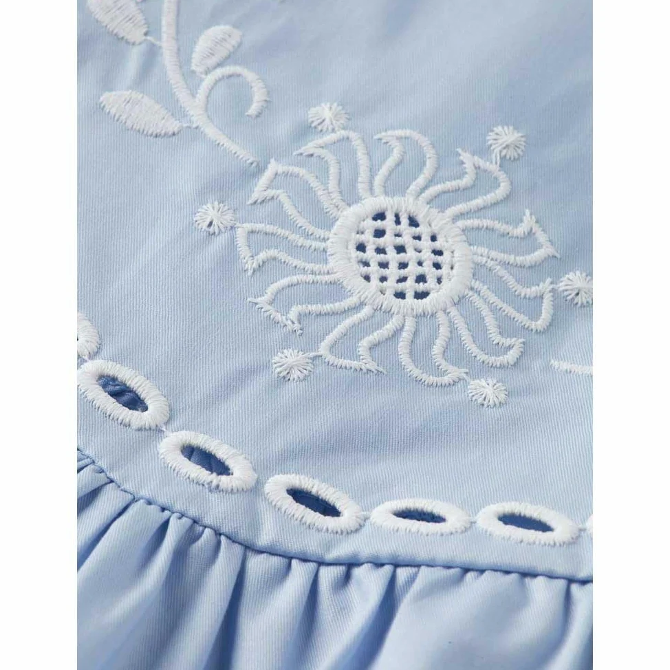 Scotch & Soda Cotton Twill Embroidered Top Top Mujer (Pack de 1)