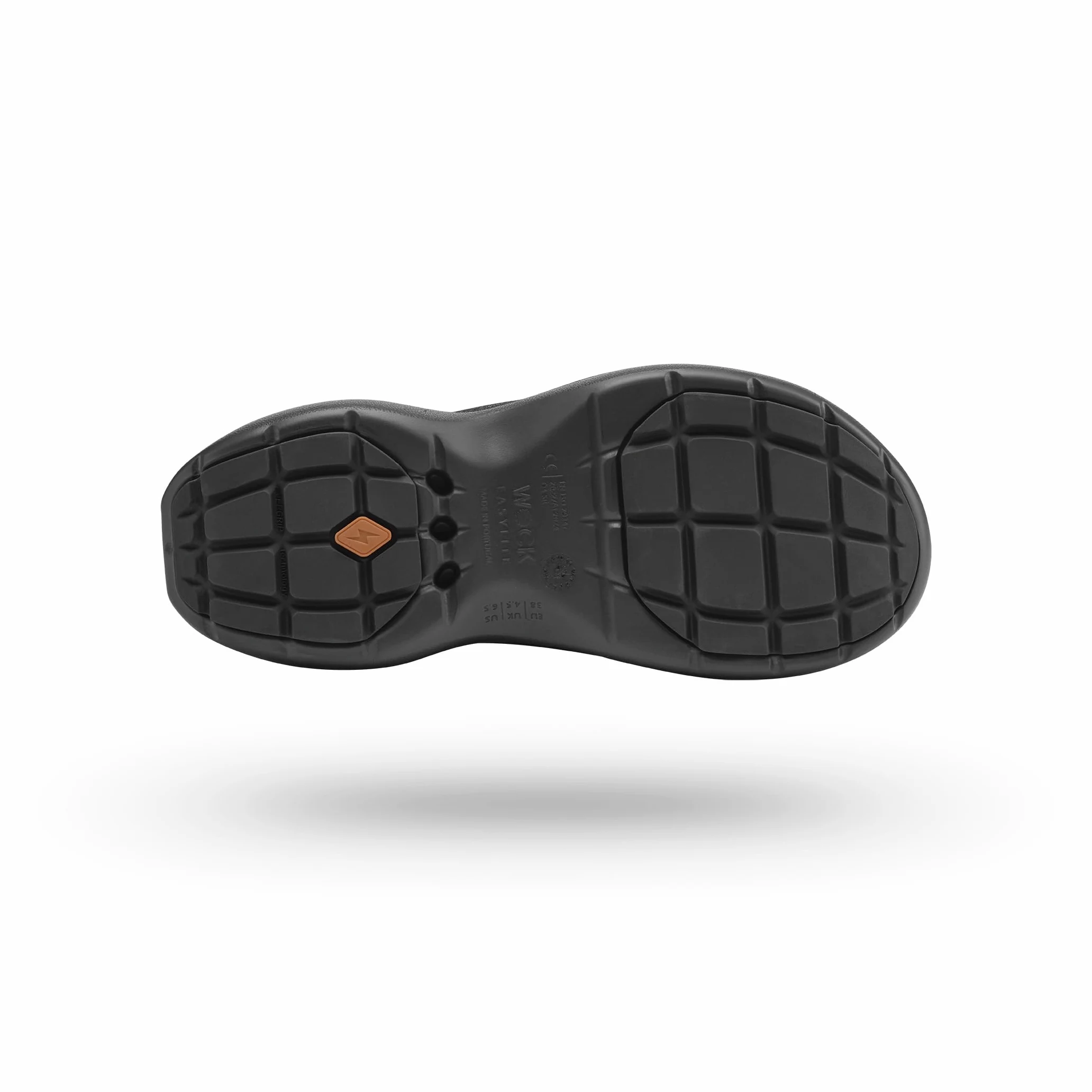 WOCK EASYLITE Zapatos de Trabajo Slip-In Manos Libres, Zuecos Sanitarios de Mujer e Hombre Slip-on, Antiestáticos y Antideslizantes para Hospitales