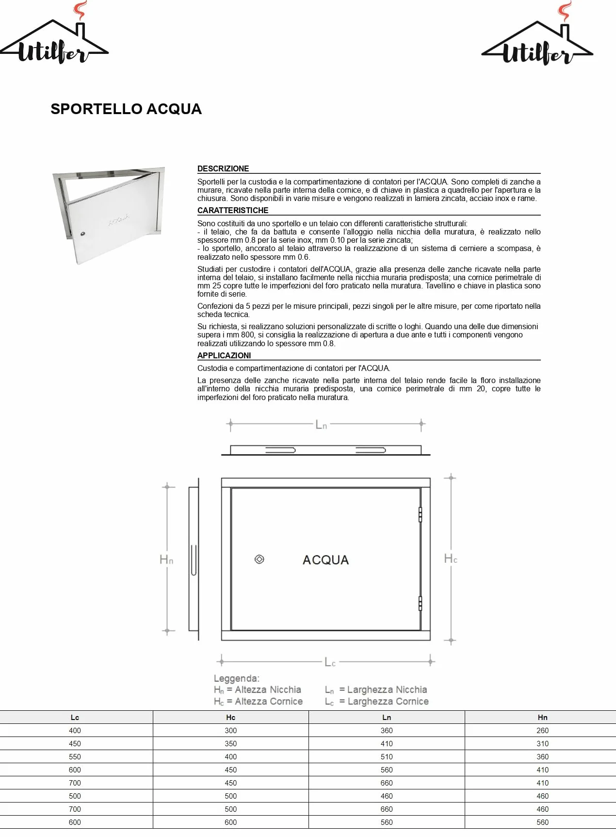 Tapa de acero inoxidable para contador de agua