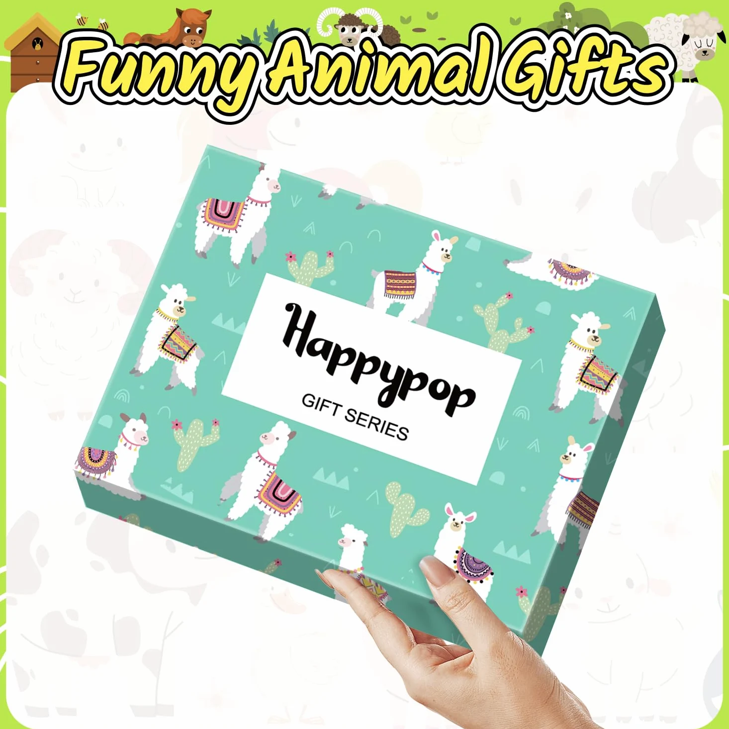 HAPPYPOP Regalos para mujeres y niñas, regalos para amantes de los perros, Corgi, dinosaurio, abeja, unicornio, animales, amantes, regalos