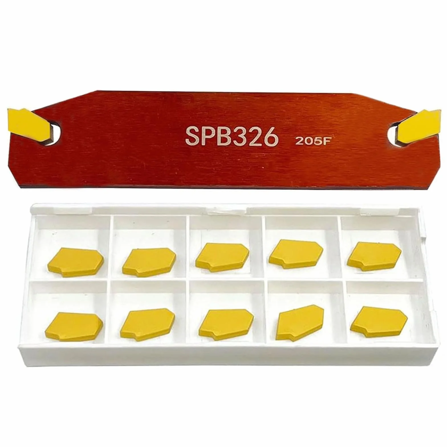 SPB326 SPB26-3 SP300 SMBB1626 Herramienta de corte de ranura 12 plaquitas de metal duro 3 mm
