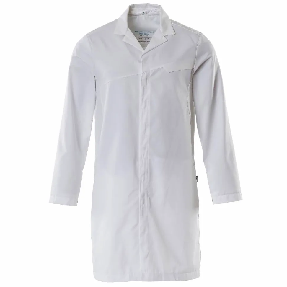 Mascot 20554-230-06 - Bata para comer y cuidado (larga, talla 4XL), color blanco