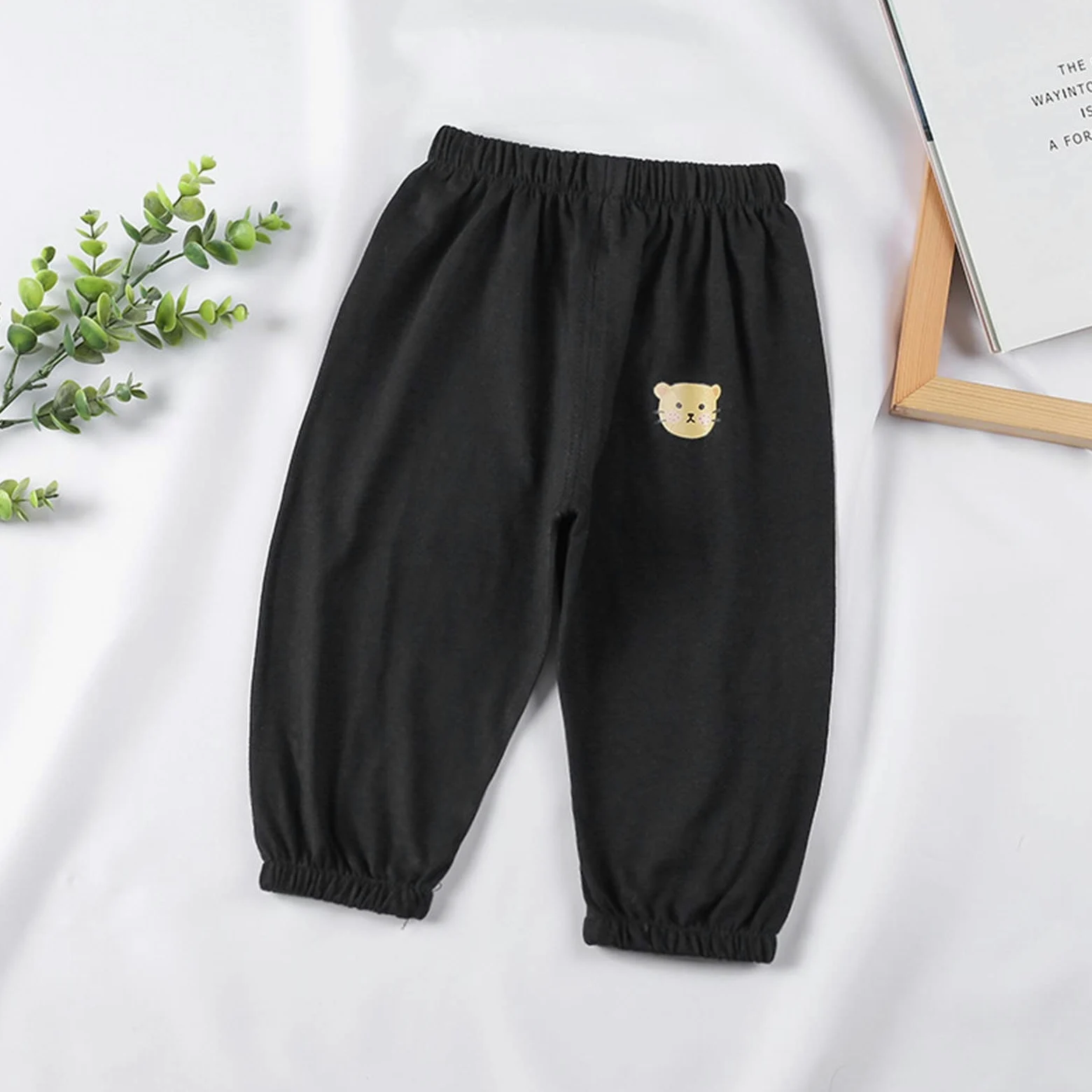 Genérico Pantalones Chandal Niño Pantalones Deportivos Casuales de Algodón con Diseños Animados para Niños y Bebés Joggers Cómodos