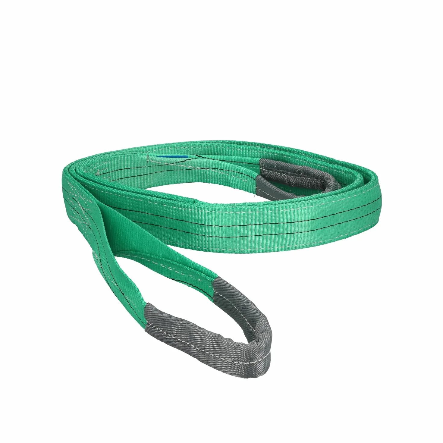 WOLFPACK LINEA PROFESIONAL Eslinga Plana Doble Banda 2000 Kg 5 Metros 6 cm Poliester Verde