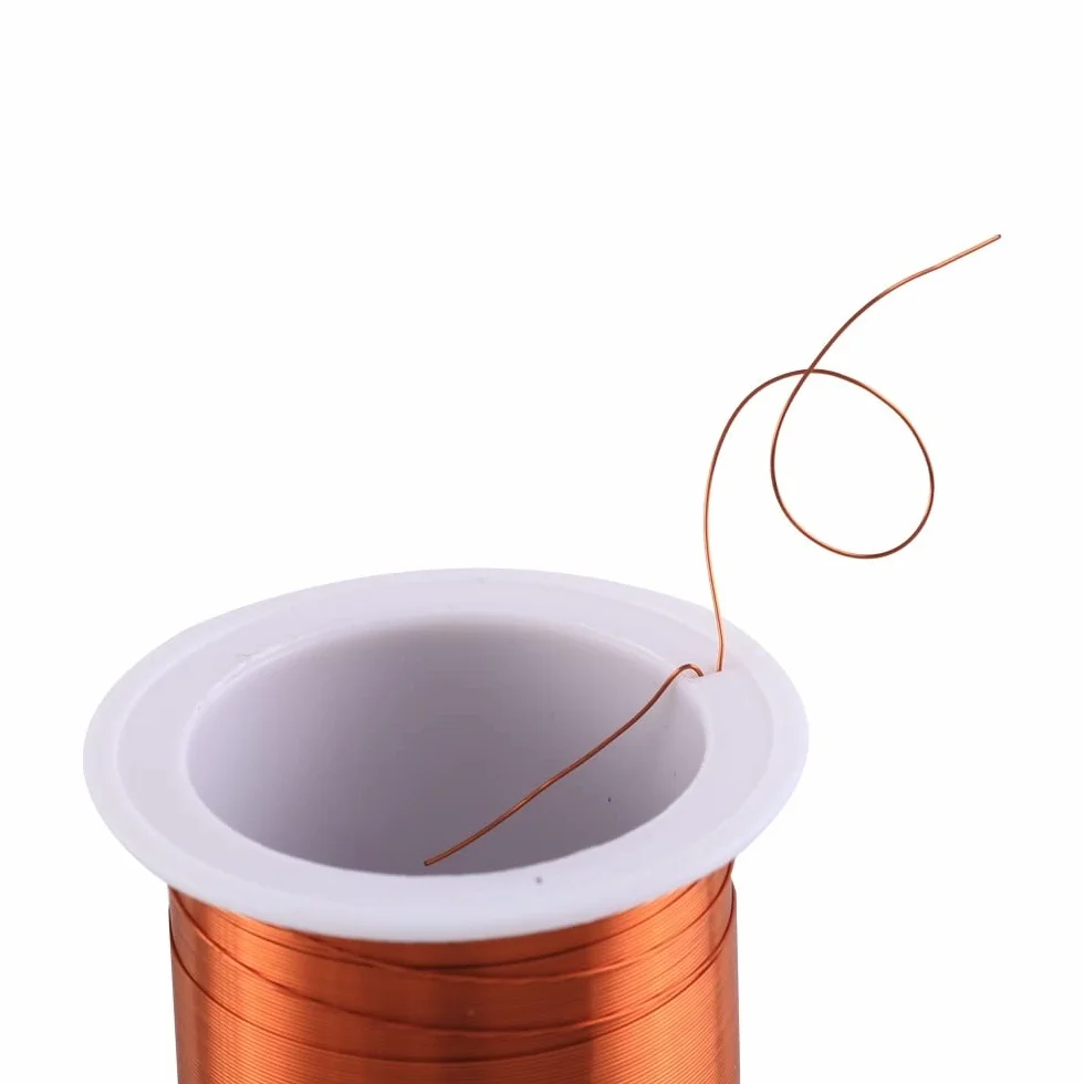 Alambre de Cobre Esmaltado 0.3mm 40 m Bobinado Bobina Imán para Altavoz Transformador