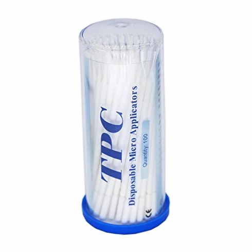 Cepillo dental desechable micro aplicador flexible superfino 100 piezas