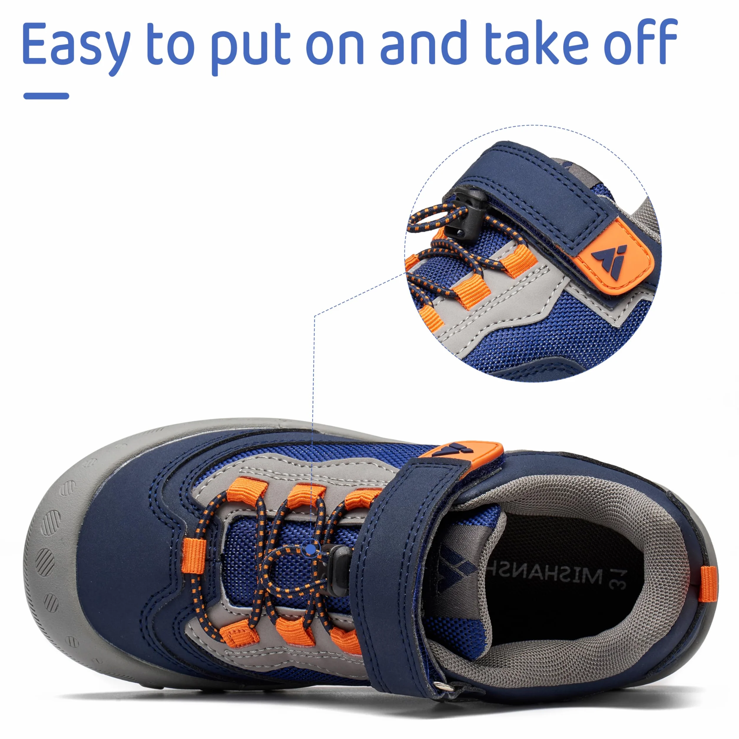 Mishansha Zapatillas de Running Niño Niña Botas de Senderismo Transpirables Calzado Montaña