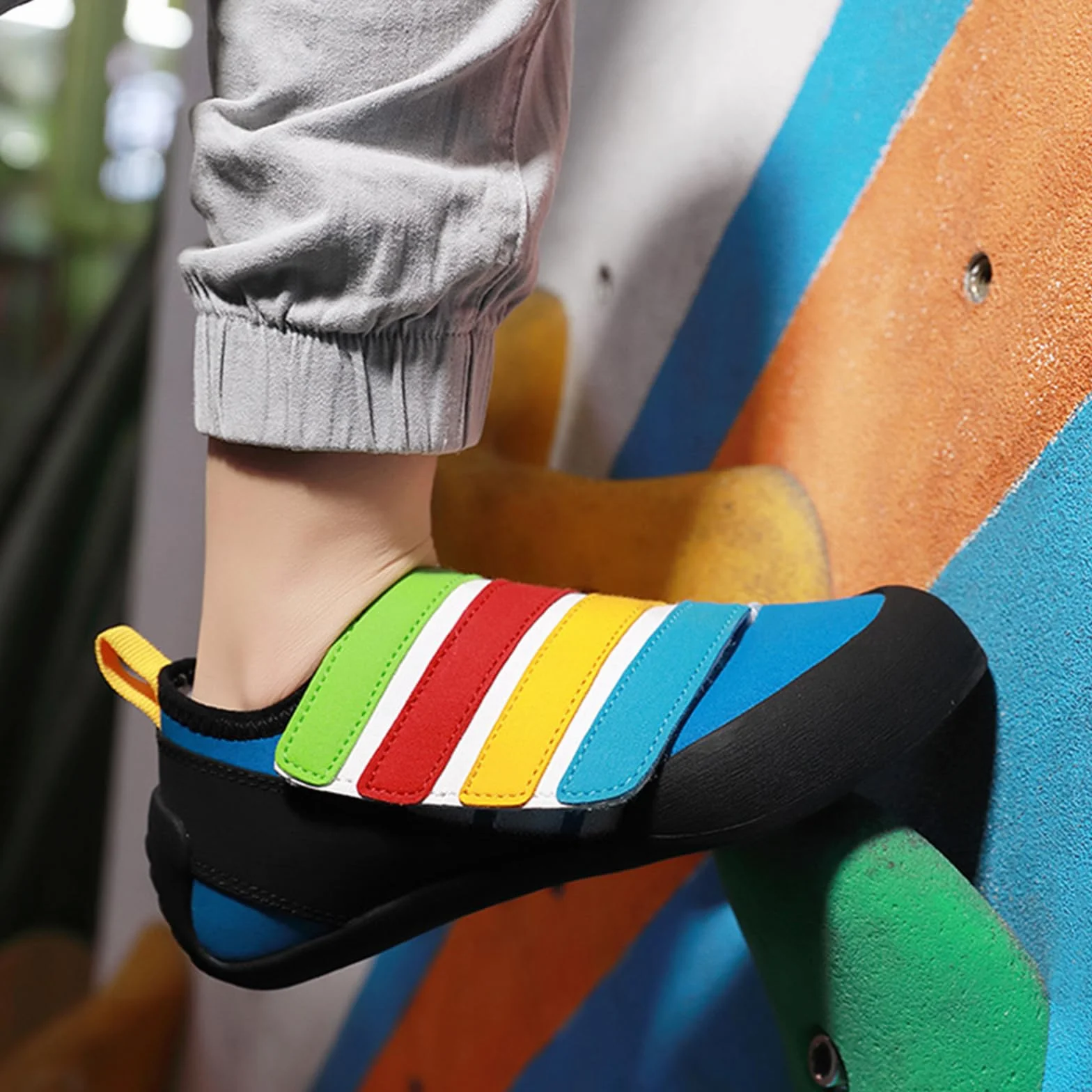 Zapatos De Escalada Rock para NiñOs,Mujeres para Escalar Boulder Zapatos,Zapatos De Escalada En Rocas,AmortiguacióN,Se Puede Utilizar para Escalada Rocas En Interiores Exteriores
