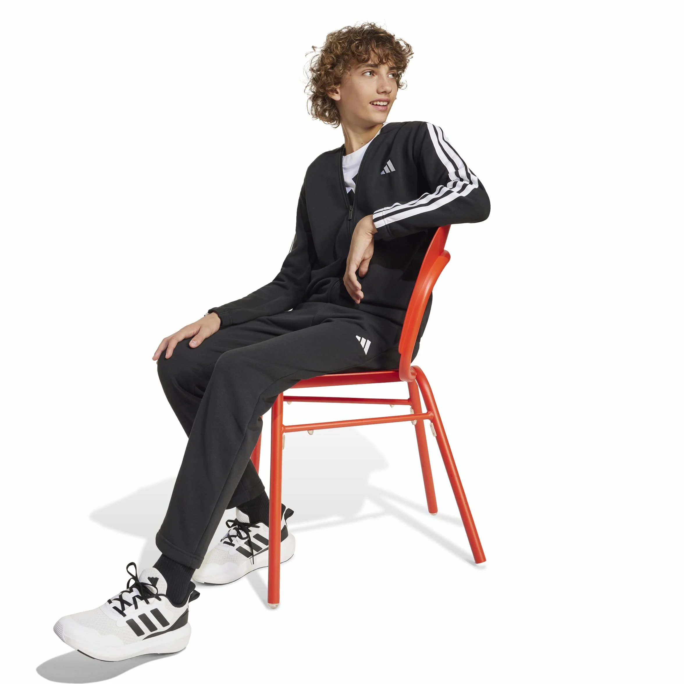 adidas Essentials 3 Stripes Tracksuit Chándal Unisex niños