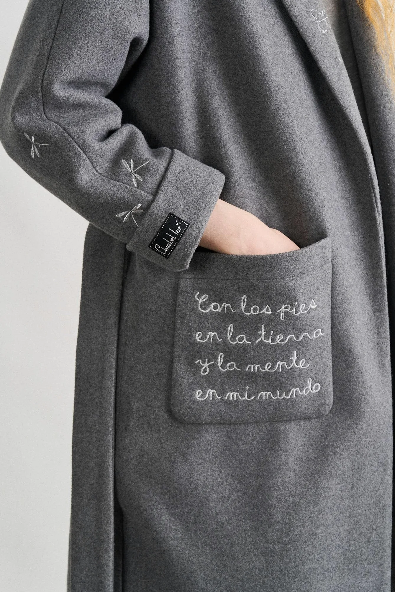 ANABEL LEE ABRIGO GREY STUDIO