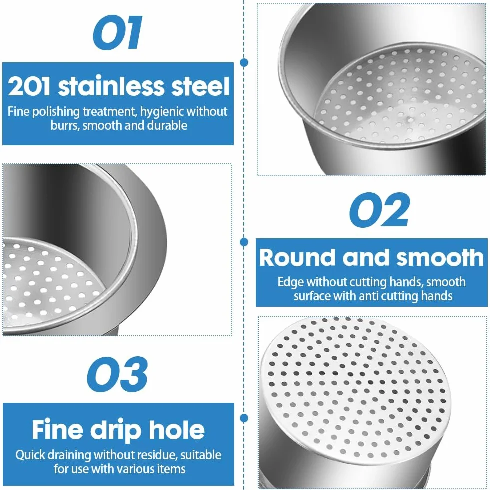 Colador de Acero Inoxidable en Forma de Cisne para Fregadero, Swan Sink Strainer Basket