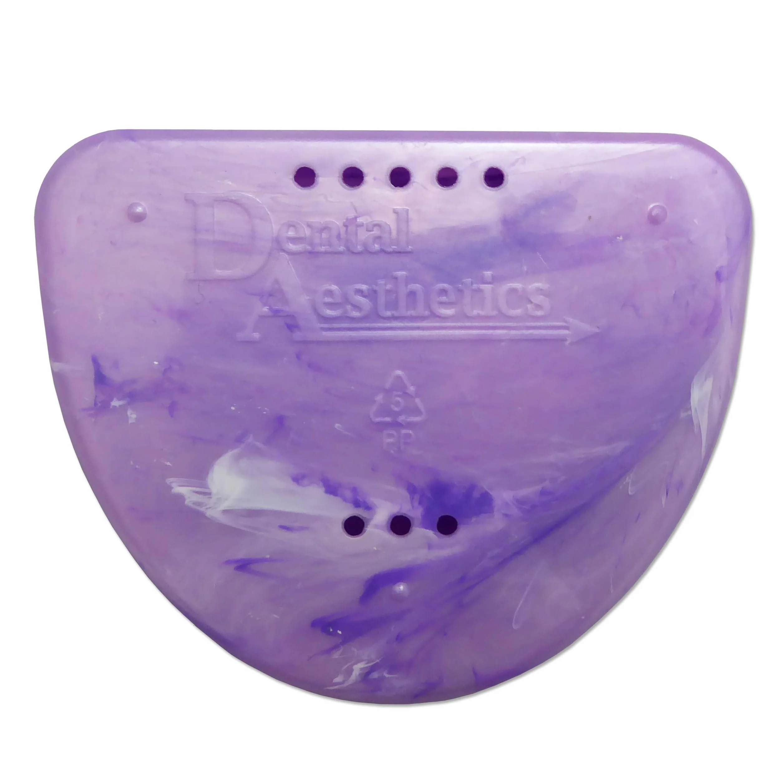Ortodóncico fundas dentales delgadas mármol retenedores bandejas blanqueamiento dentaduras rosa morado