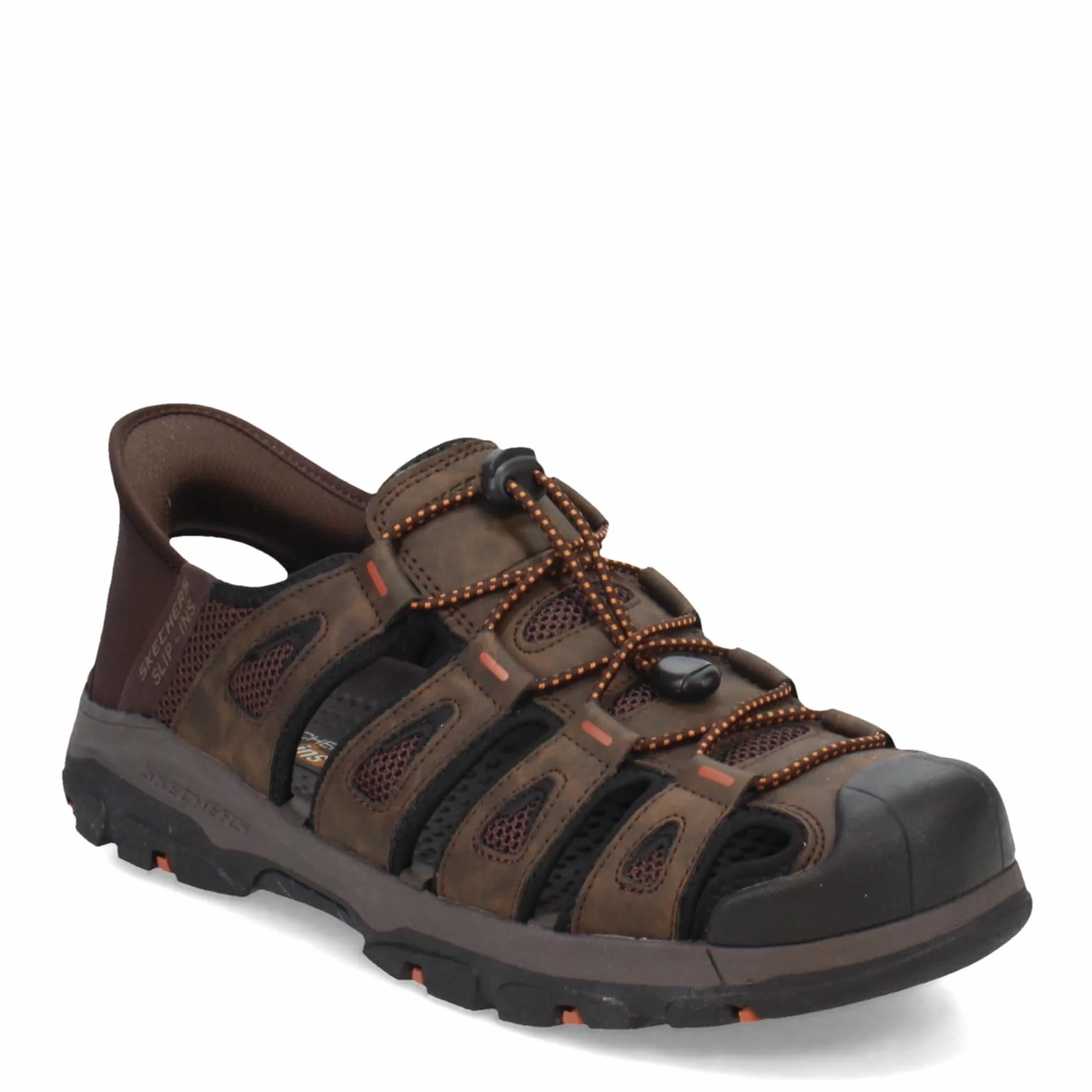 Skechers Norvick Marron Sandalias de pescador cerradas sin cordones Hombre