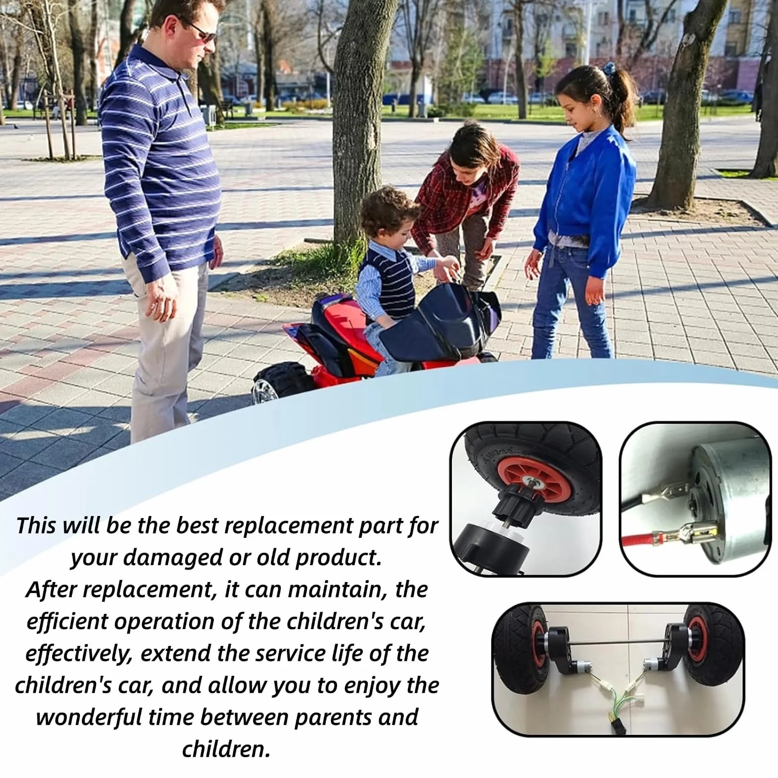 Caja De Engranajes Del Motor Eléctrico RS390 6V 12V 18000RPM Juguete De Coche Para Niños