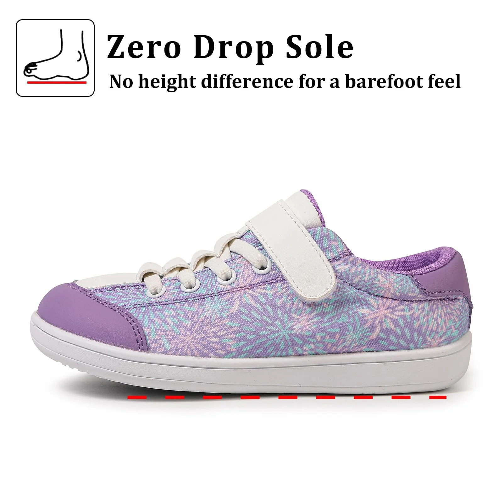 AONEGOLD Kids Calzado Descalzo Ancho para Niños niñas Outdoor Transpirables Minimalistas Zapatillas de Deporte Niños Zapatos Impermeables Senderismo Gr.28-37