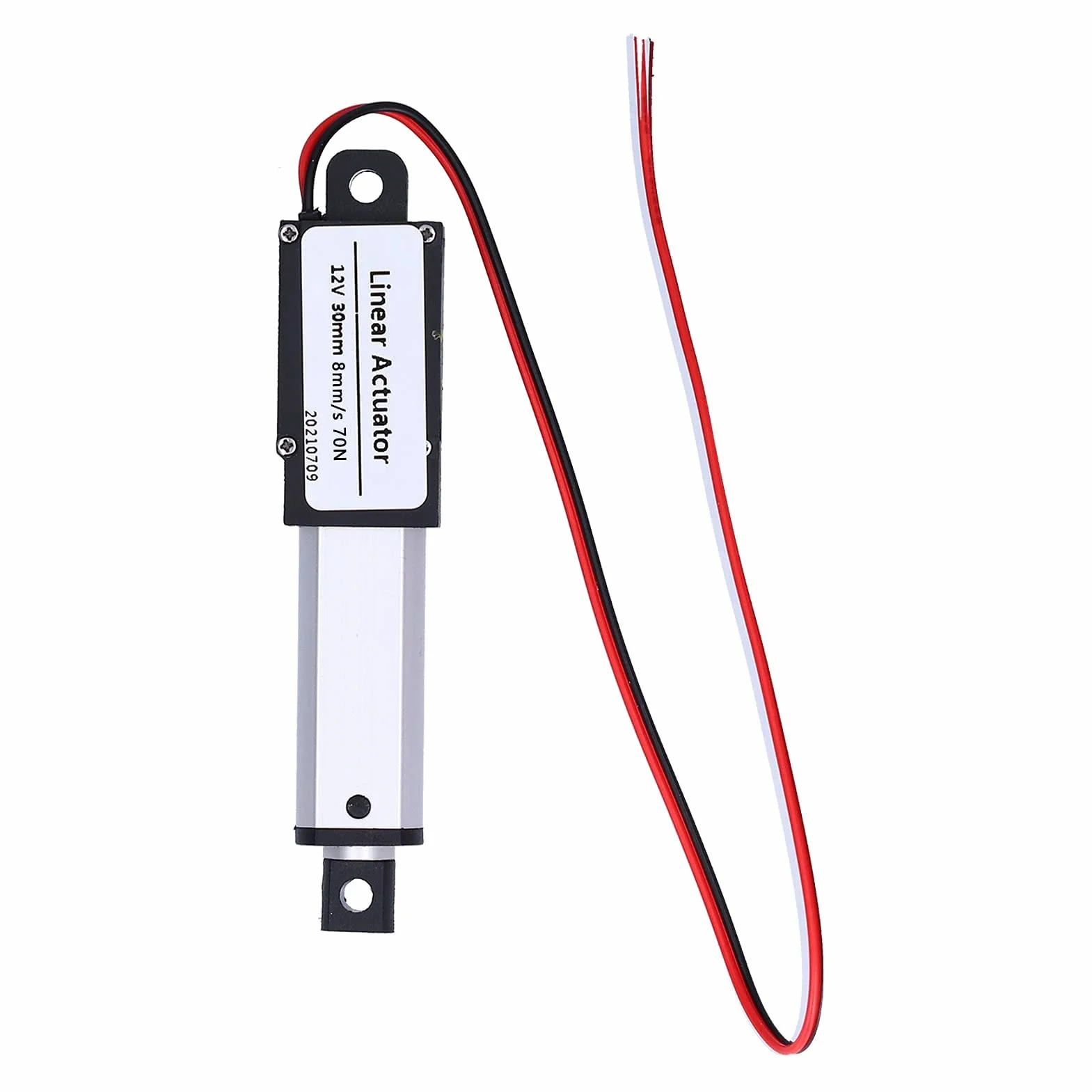 Actuador Lineal Eléctrico 30mm 12V DC Impermeable 8mm/s 70N