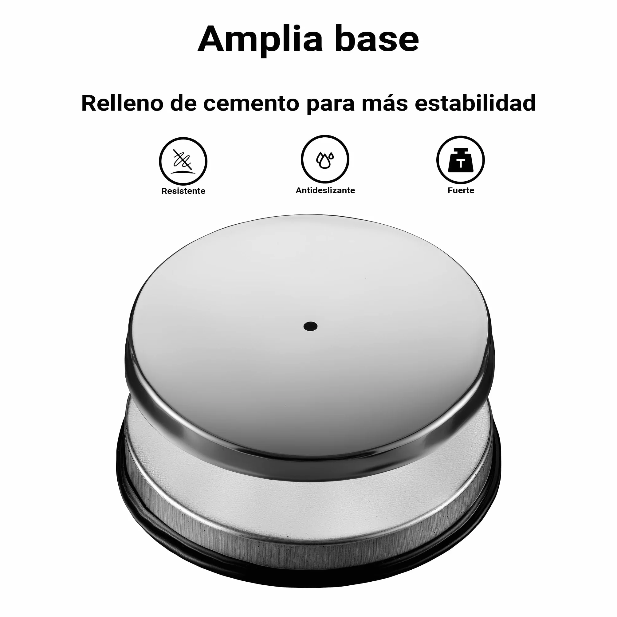 Wiltec Juego de 2 postes separadores con cinta retráctil roja 200 cm, acero inoxidable