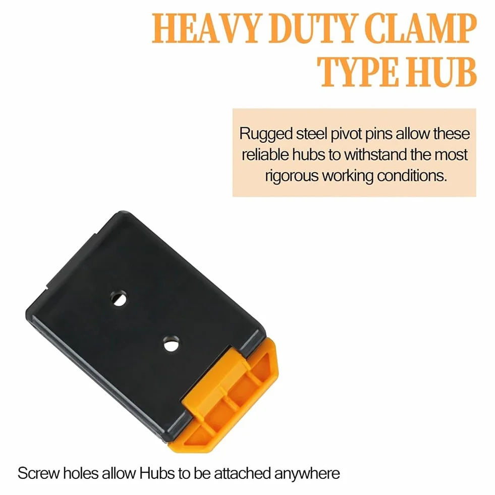 Clip Tech Hubs para Bolsas ClipTech, Clip para Cinturón de Herramientas TOU-CT, 3 Piezas