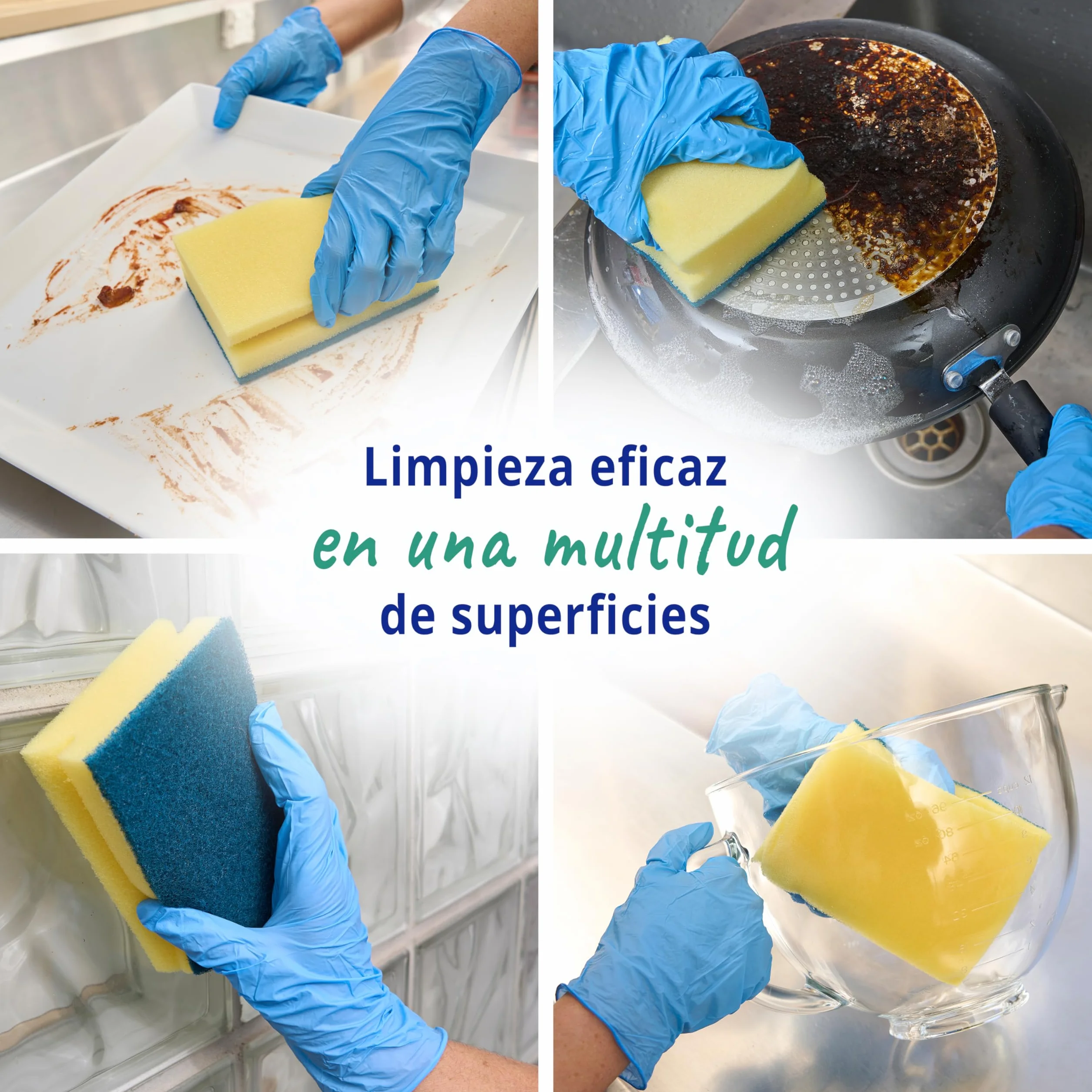 Spontex Specialist Estropajos con esponja XL Paquete de 6