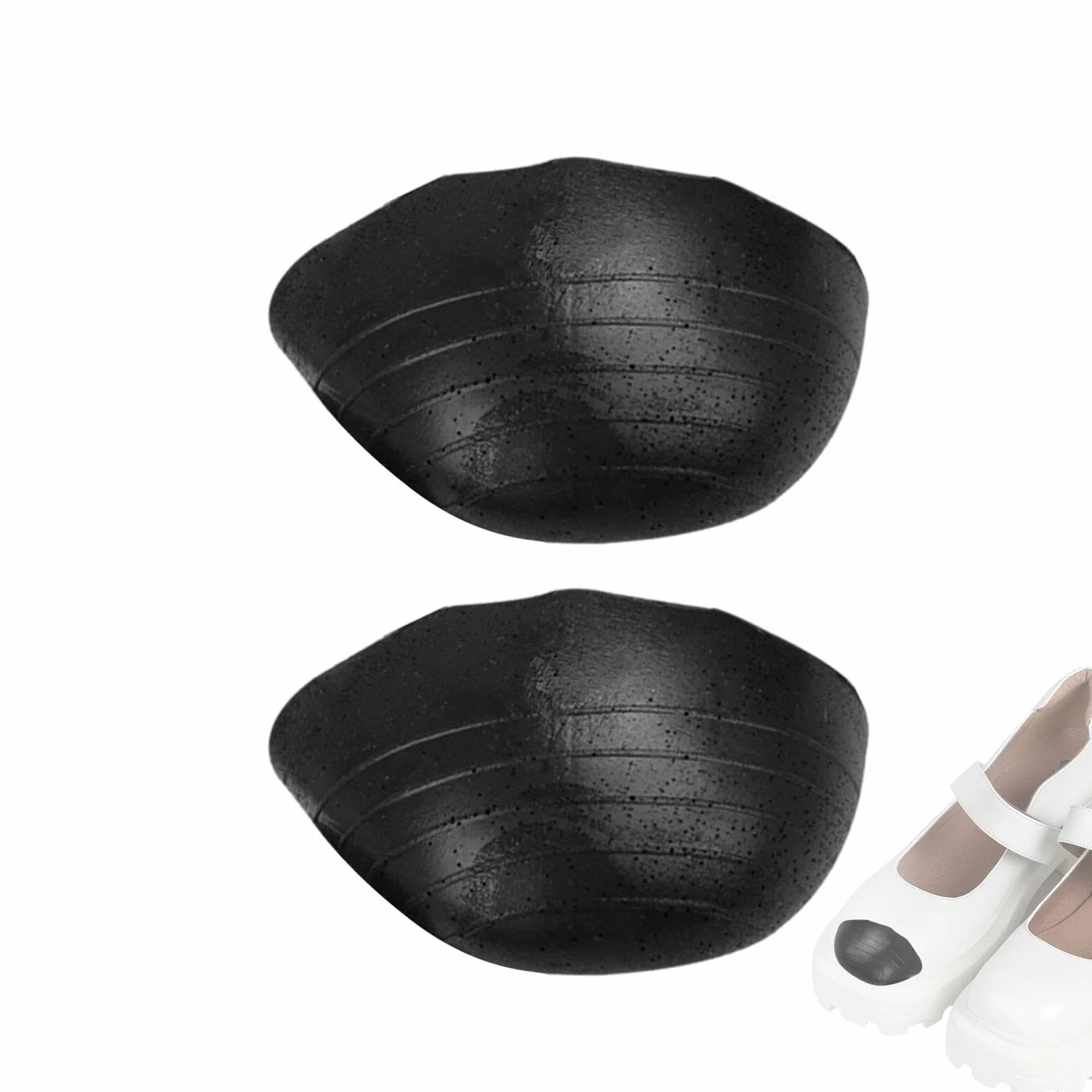 Inserciones para los dedos de los pies para zapatos demasiado grandes,Relleno de zapatos para los dedos de los pies | 1 par de inserciones suaves para zapatos de protección de los dedos | Plantillas p