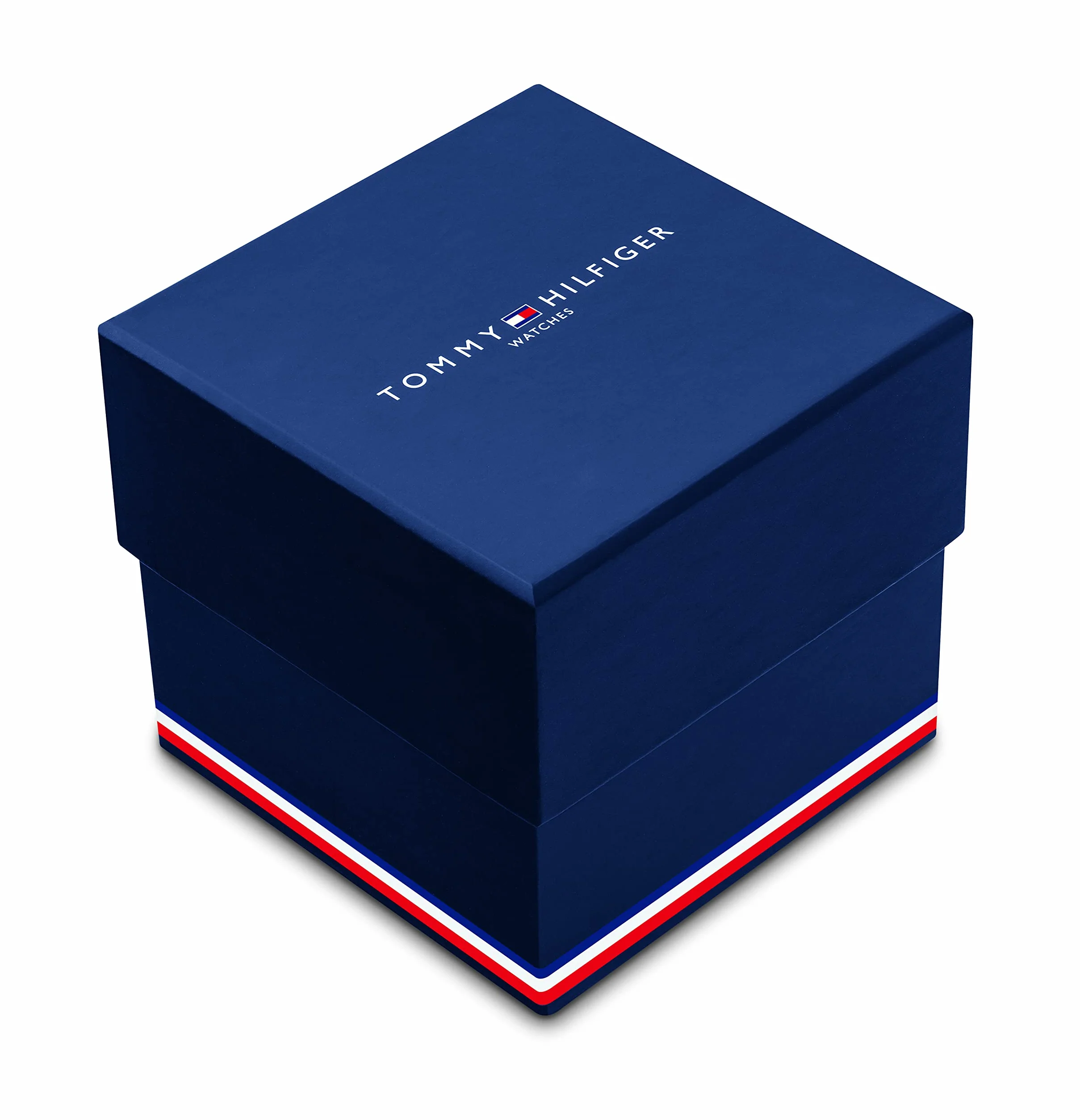Tommy Hilfiger Reloj Analógico de Cuarzo para Mujer con Correa de Malla de Acero Inoxidable Plateada o Correa de Cuero Rosa