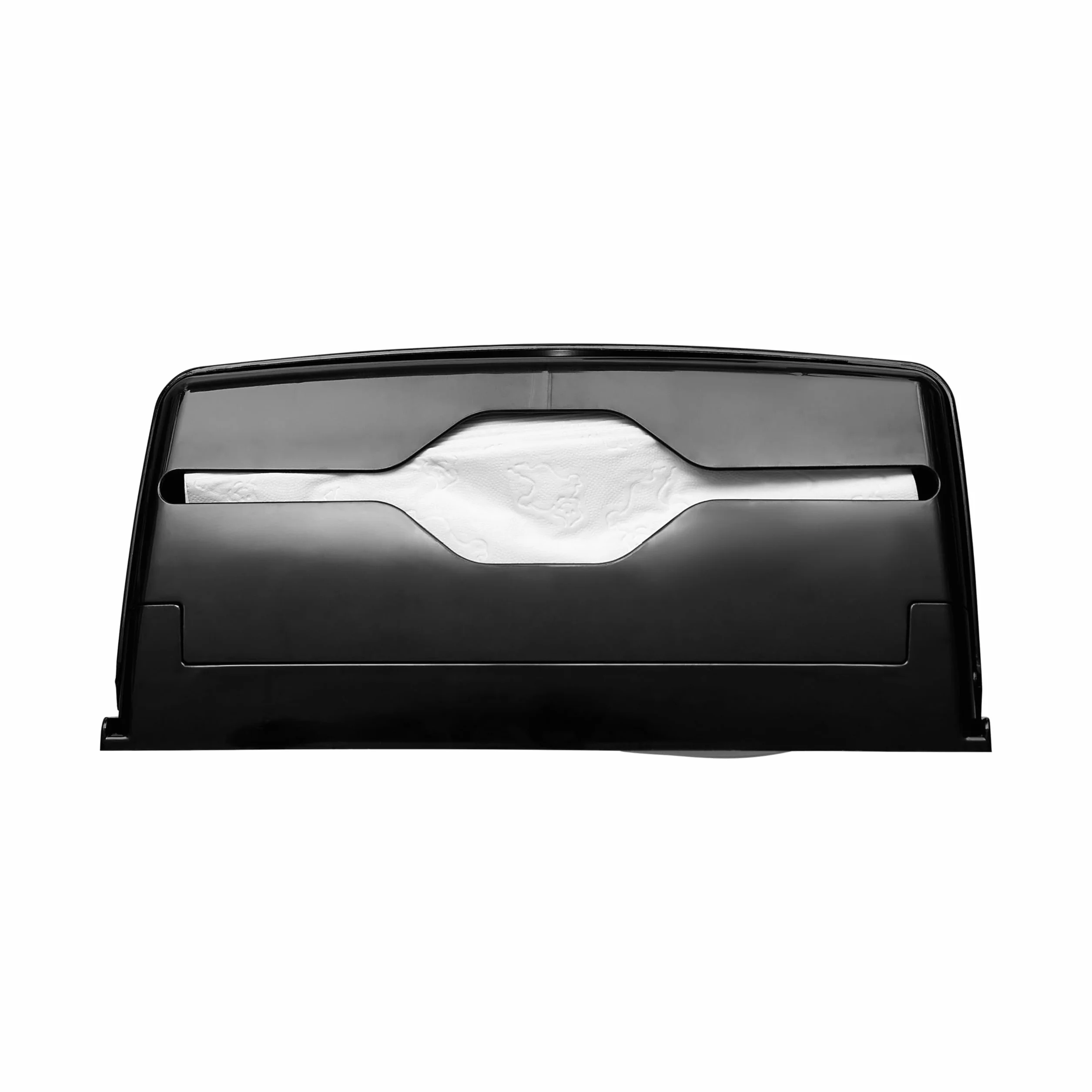 Jofel Dispensador de Papel de Manos ABS Negro hasta 600 Toallitas Zig-Zag
