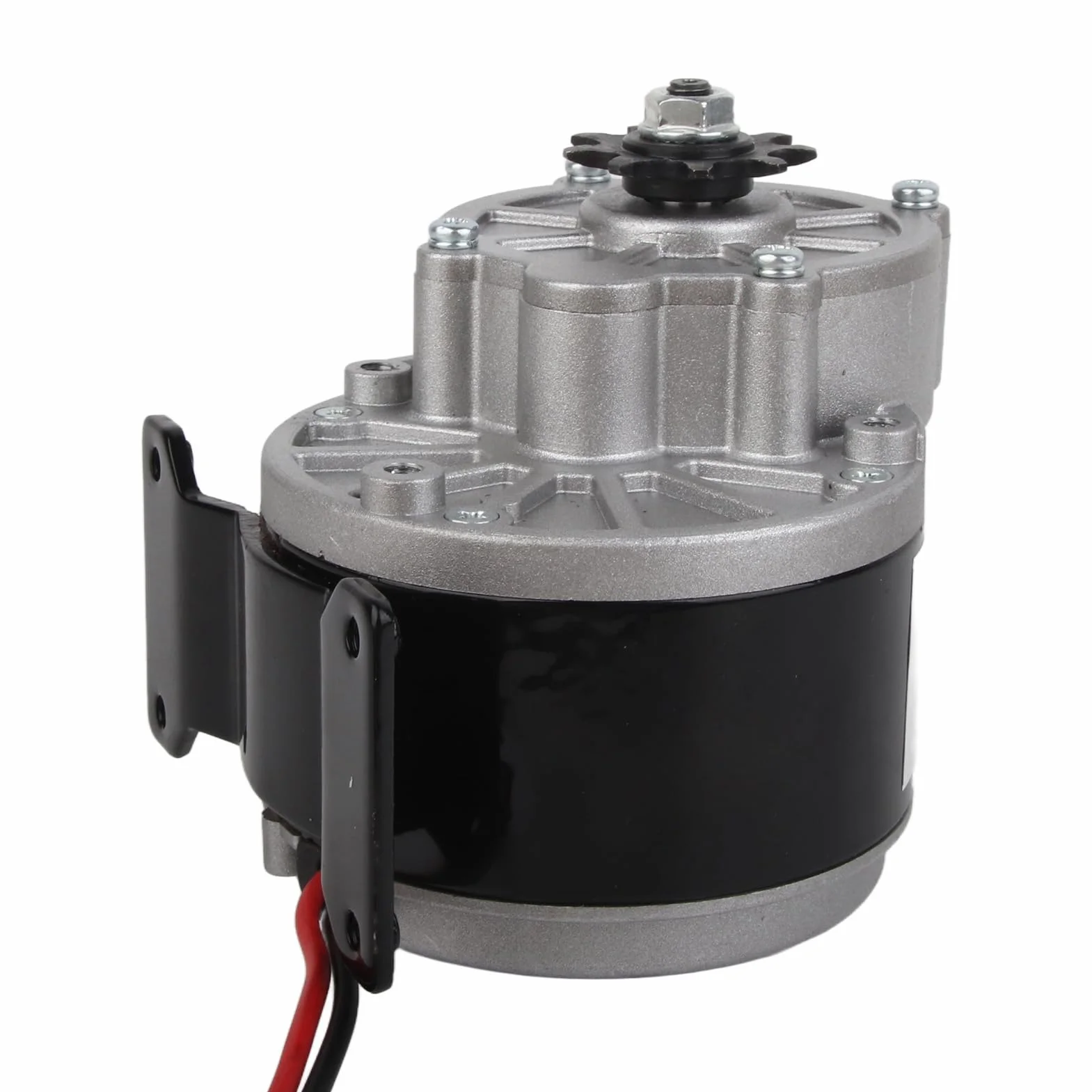 Motor Eléctrico de Reducción de Engranajes 24V 250W 3300RPM Piñón 13 Dientes