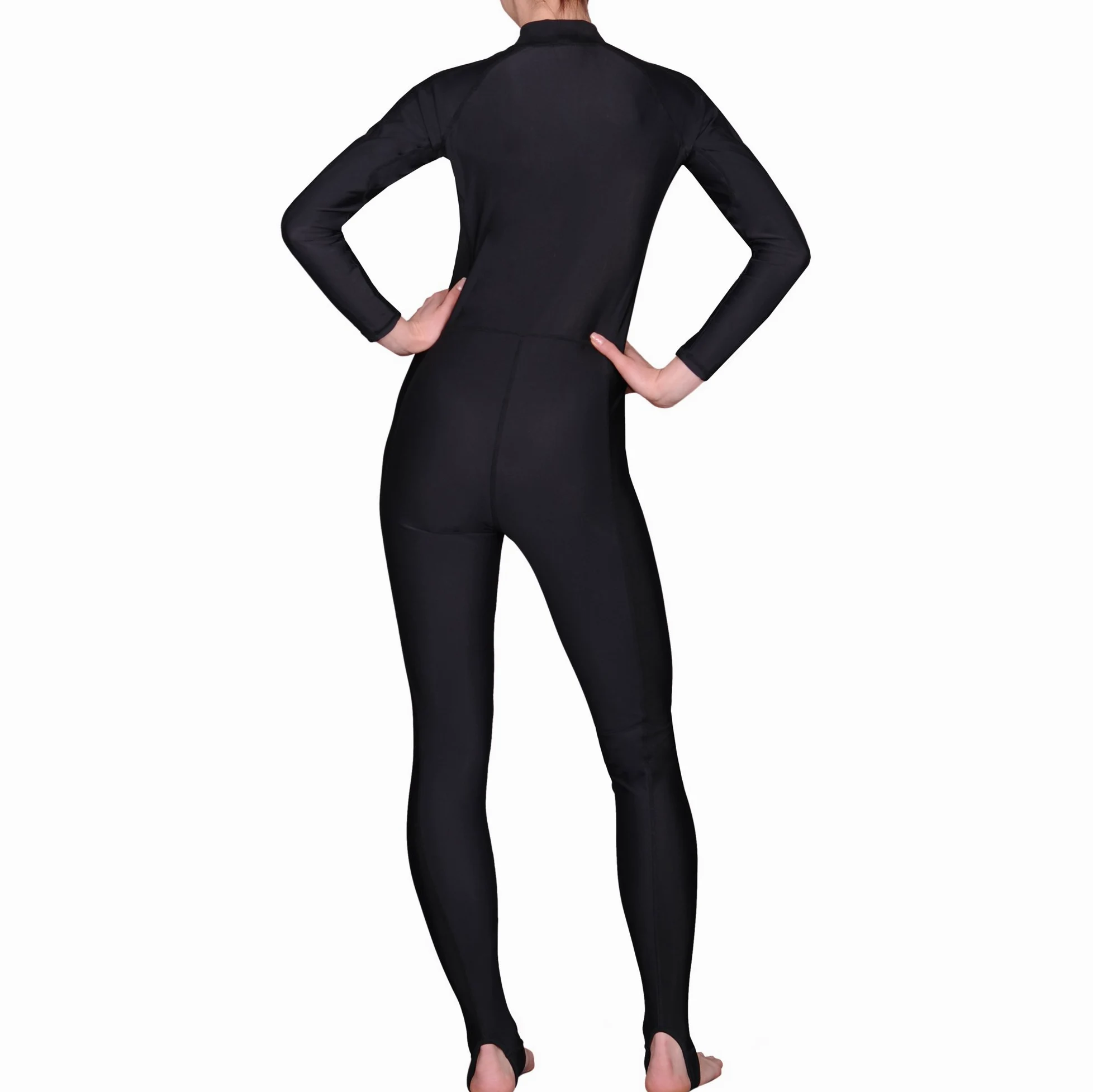 iQ-Company UV 300 Overall Watersport - Trajes de Buceo para Mujer, Color Negro