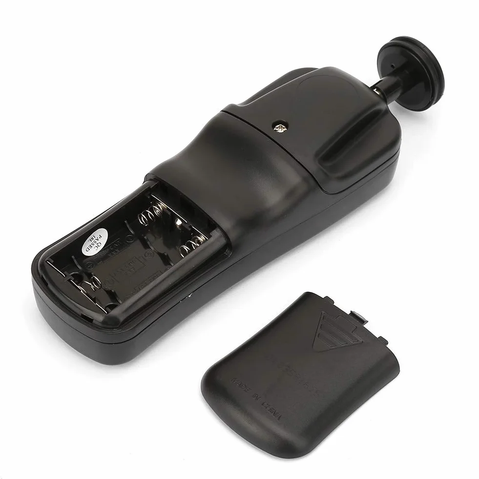 SMART SENSOR Tacómetro Digital 0.5~19999 RPM Contacto Medidor de Rotación LCD