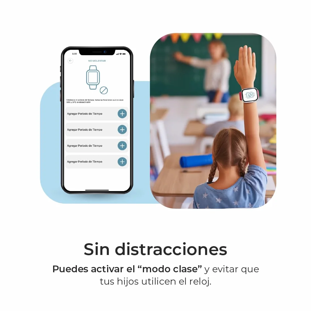 SaveFamily SaveWatch Plus 2 Reloj Inteligente Niño GPS Llamada Vídeo Whatsapp Spotify App Store SIM