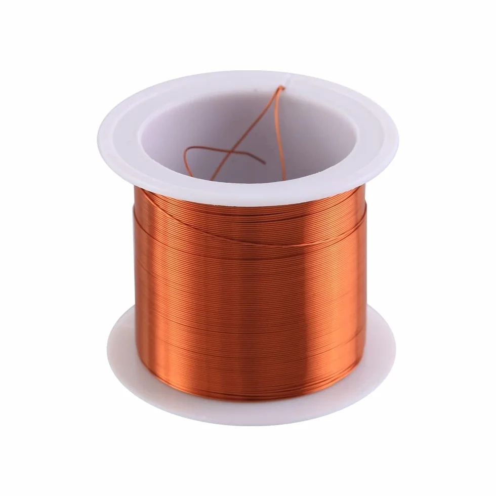 Alambre de Cobre Esmaltado 0.3mm 40 m Bobinado Bobina Imán para Altavoz Transformador