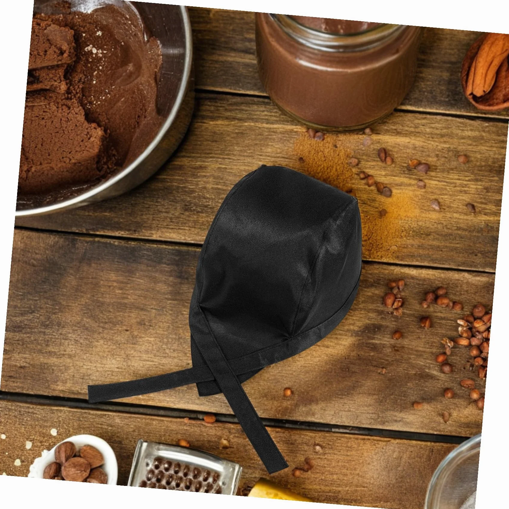 VALICLUD 36piezas Gorro De Cocina para Chef De Sombreros De Cocina Negros Uniforme De Barbacoa y Catering para Cocineros y Estudiantes