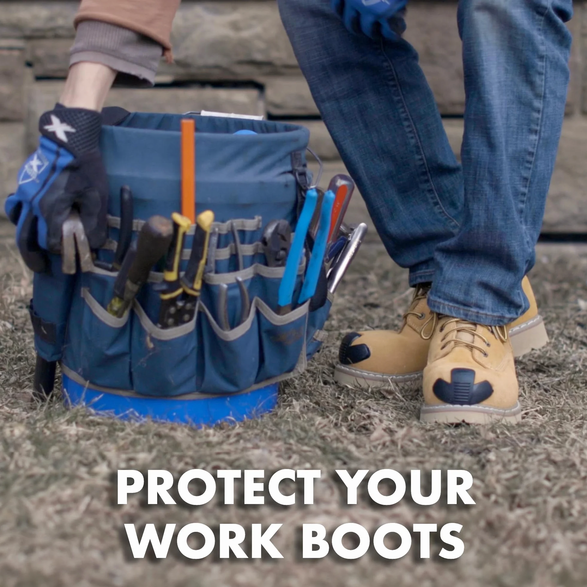 JobSite Protectores de Puntera para Botas