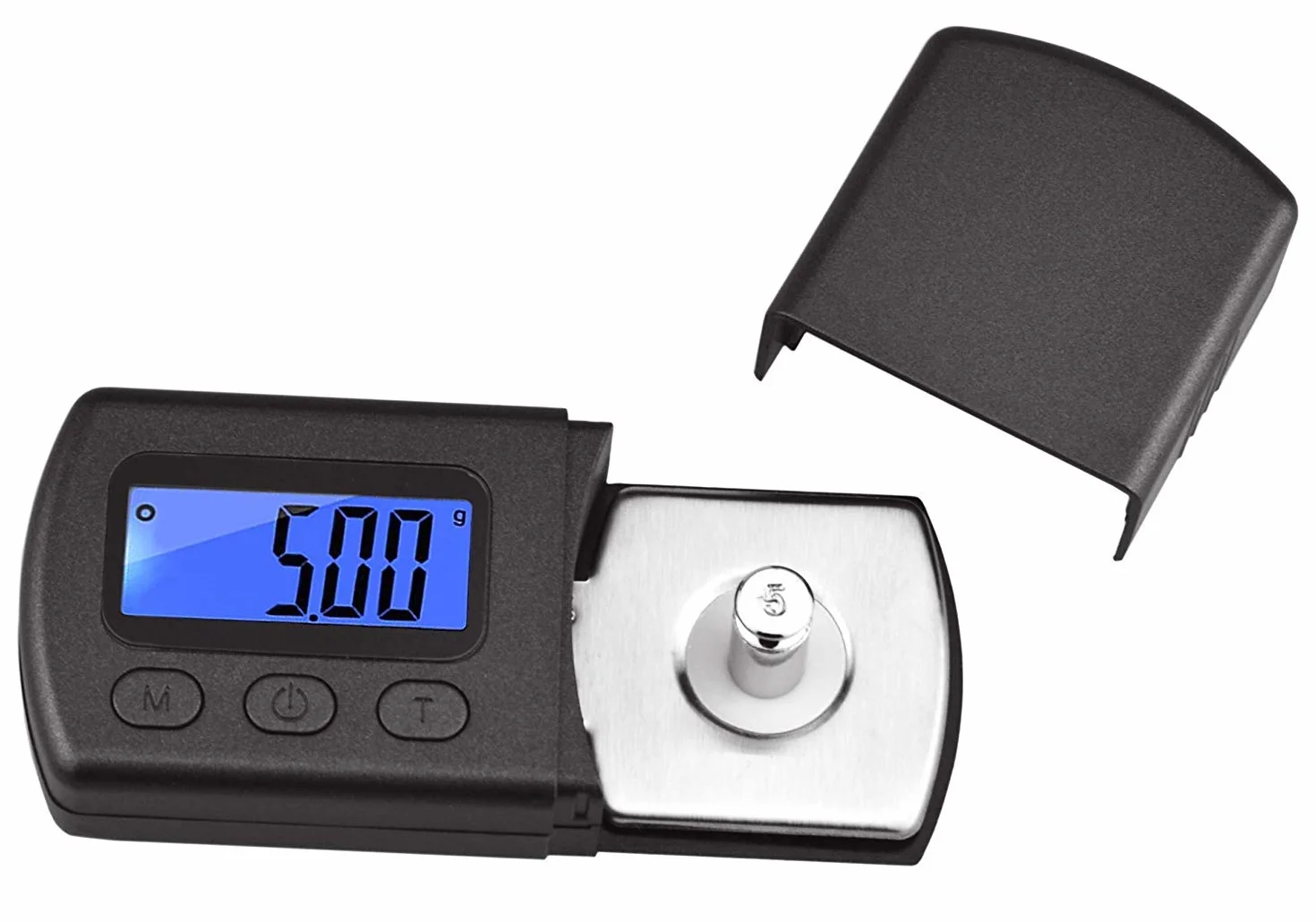 DollaTek Professional Digital Mini Stylus Force Scale Gauge Tester 0.01g LCD Blue for Tonearm Phono Cartridge Jewelry Balance