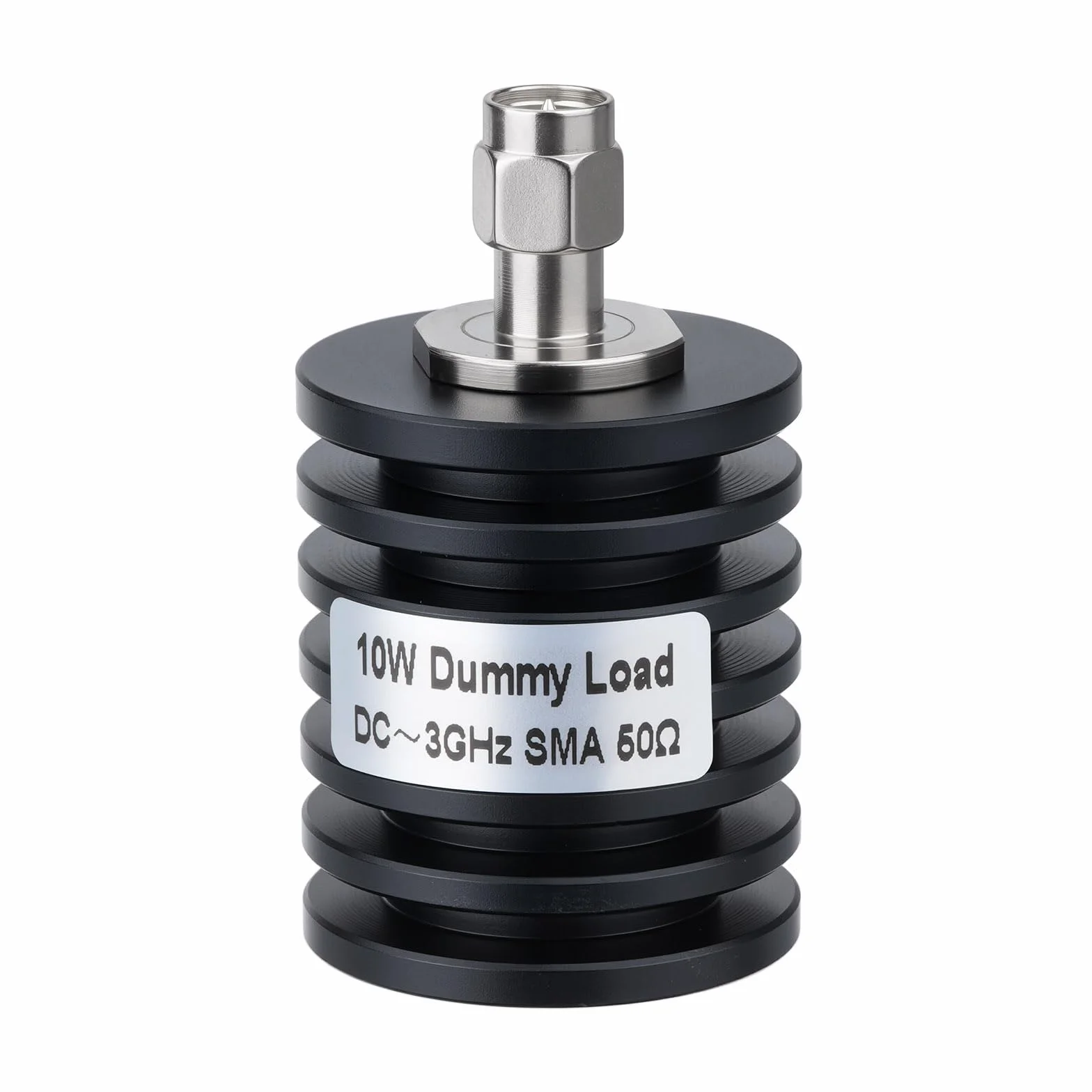 Bingfu Carga de Terminación de RF 10 W Coaxial 50 Ω CC-3 GHz SMA Macho ≤1,2 VSWR