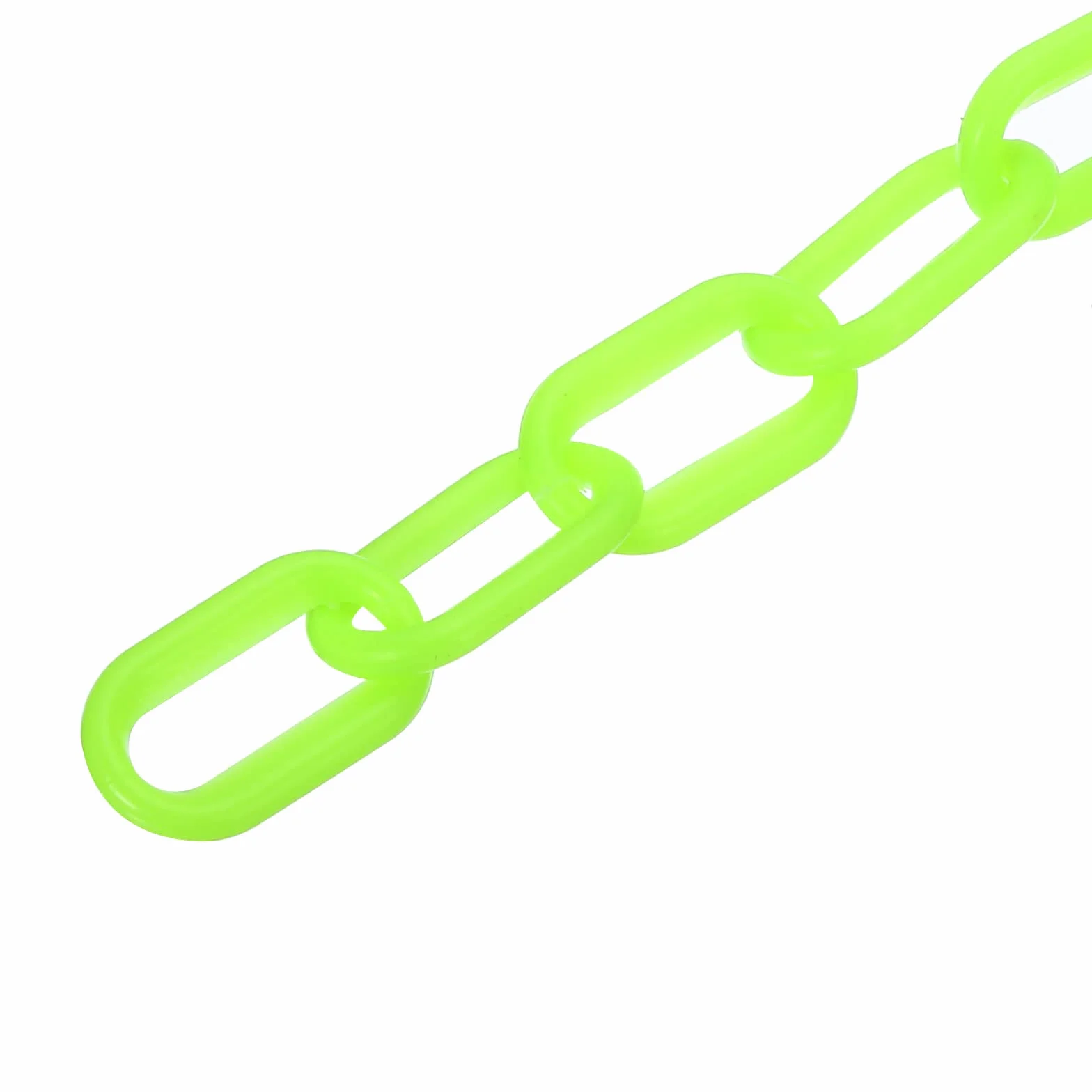 PATIKIL Cadena Barrera Plástico 0.2" Diámetro 16 Pies Longitud Verde