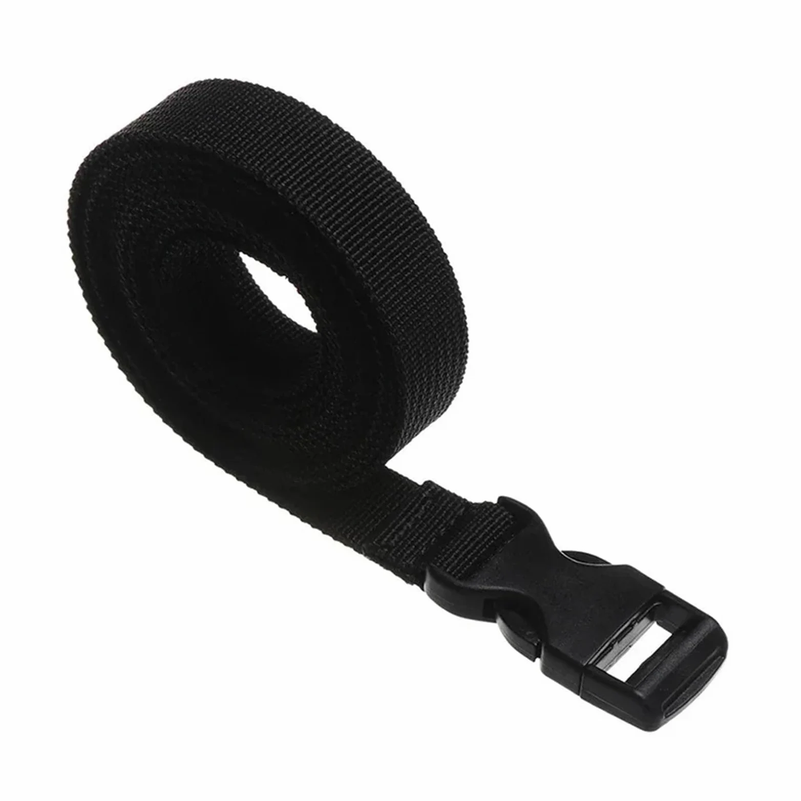 Correa de Amarre Carga Nailon Negro for Viaje, con Hebilla Leva, Kit, Herramienta for Acampar al Aire Libre(0.5m)