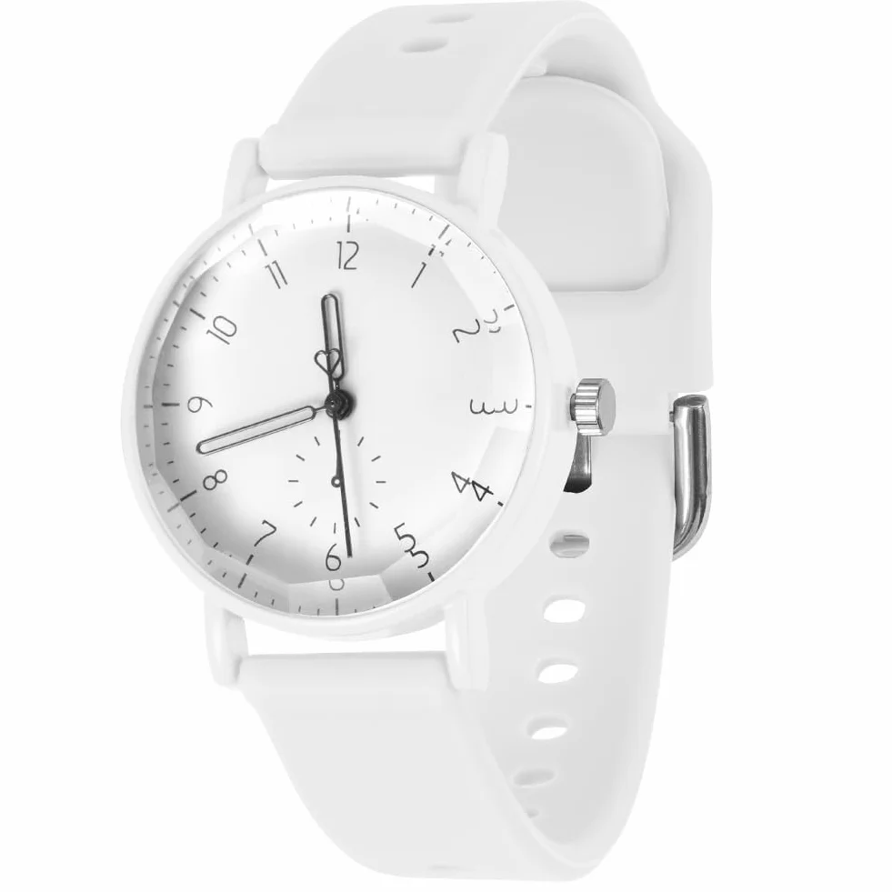 OFFCUP Reloj para Mujer Con Correa de Silicona, Deportivo de 38mm, Analógico de Cuarzo Con Esfera de Fácil Lectura, de Pulsera para Enfermeras, Estudiantes y Niñas