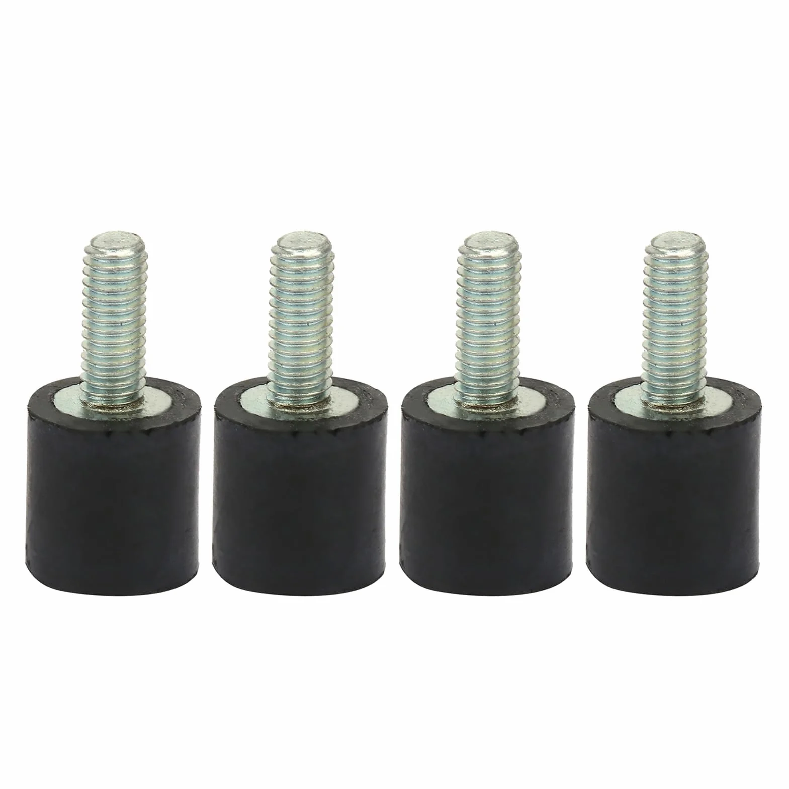 Fafeicy 4pcs Soportes de Goma Anti Vibración Silentblock VD8*8 M3*8 para Coche Barco Compresores Motores