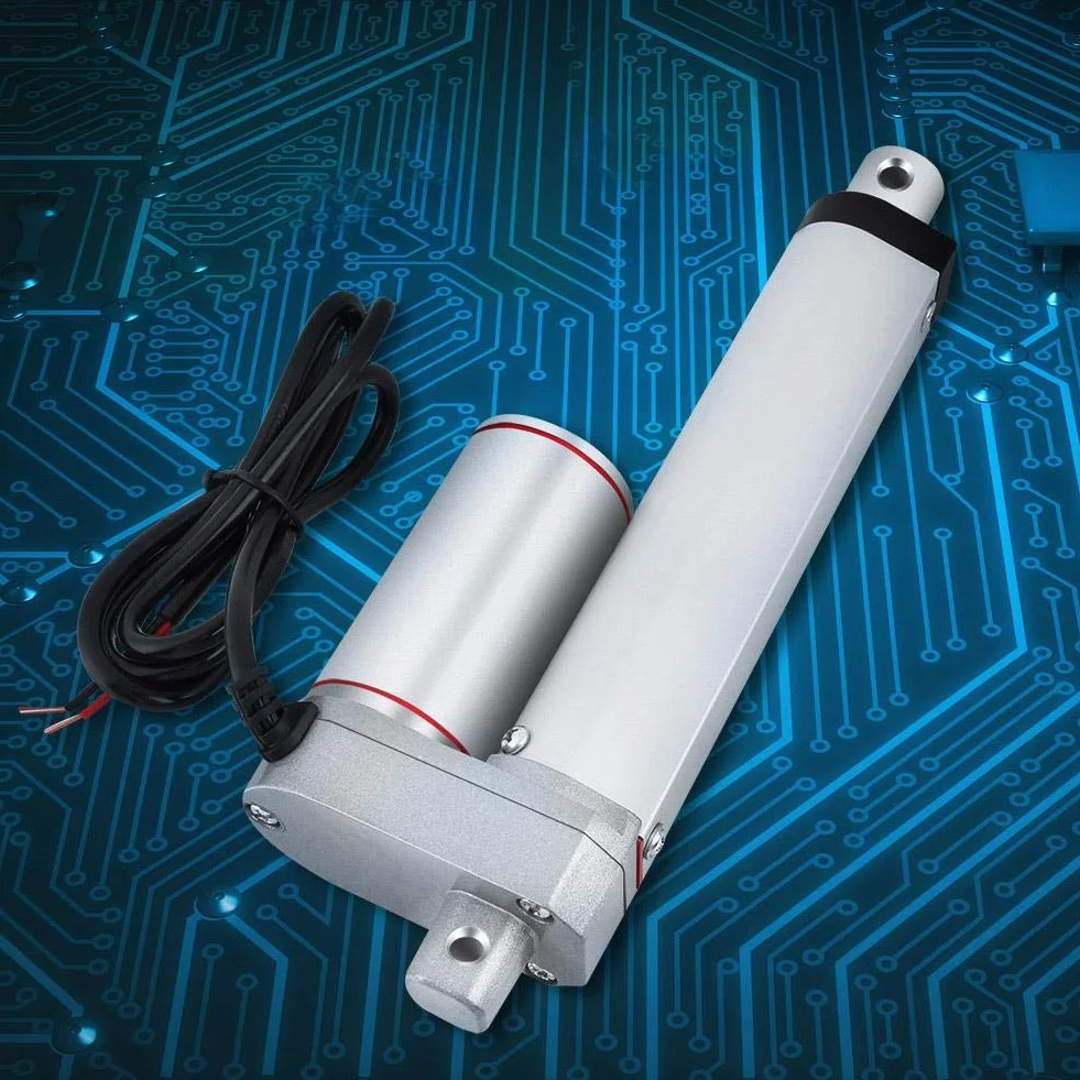 Vikye Actuador lineal 24V CC 150mm 750N eléctrico industrial