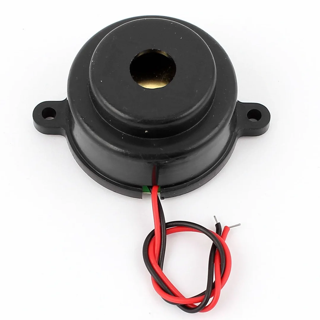 sourcing map LZQ-3022 Zumbador Alarma Electrónica 110DB DC 3-12V