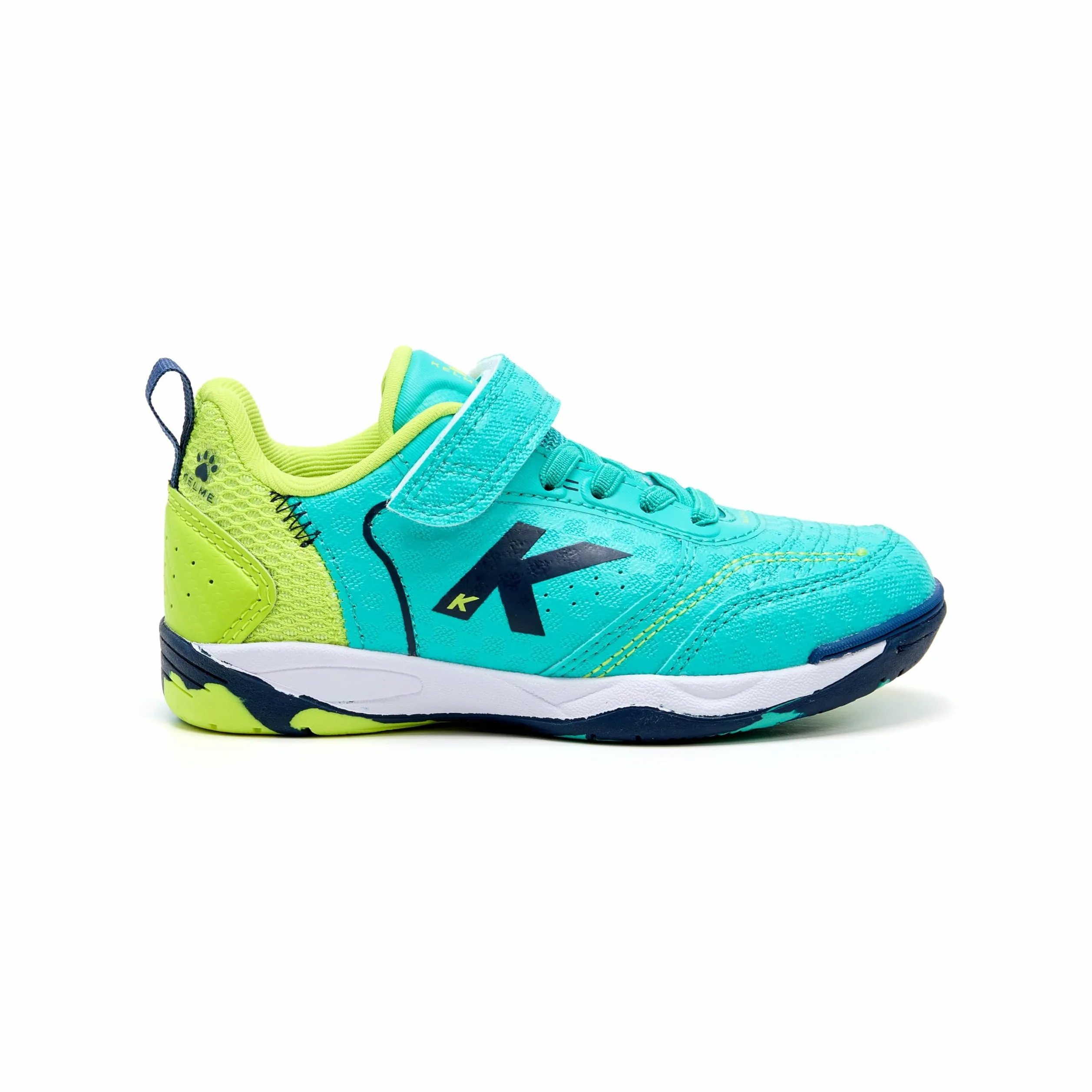 KELME Zapatilla De Niño Goleiro Elastic Indoor Turquesa